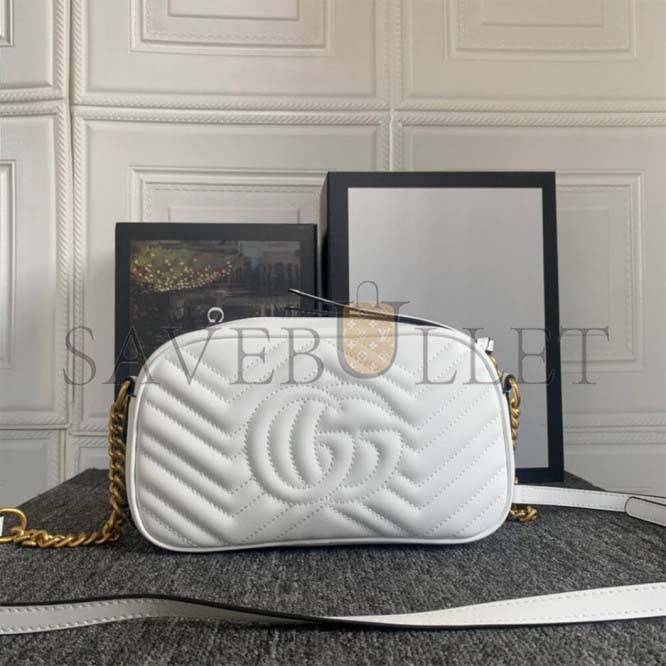 G*u*i marmont small matelasse shoulder bag 447632   (24*13*7cm)